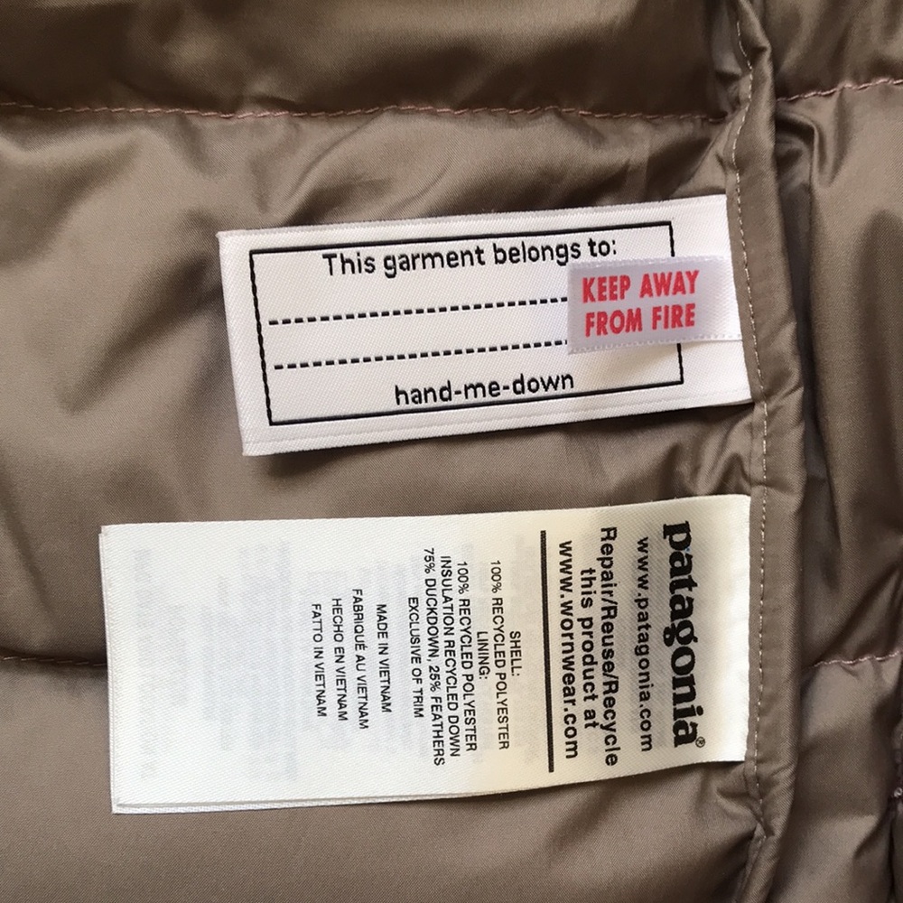 Patagonia Puffer Vest (size 12-18m) - Picture 5 of 5